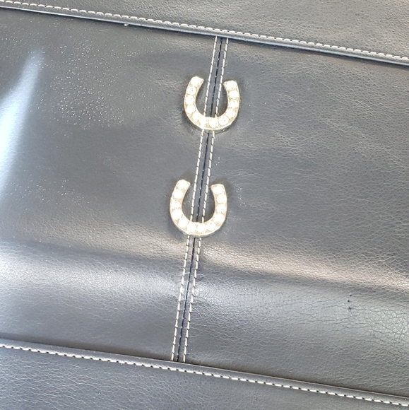 Miche Blue Shell with Sparkly Horseshoes - Picture 3 of 3